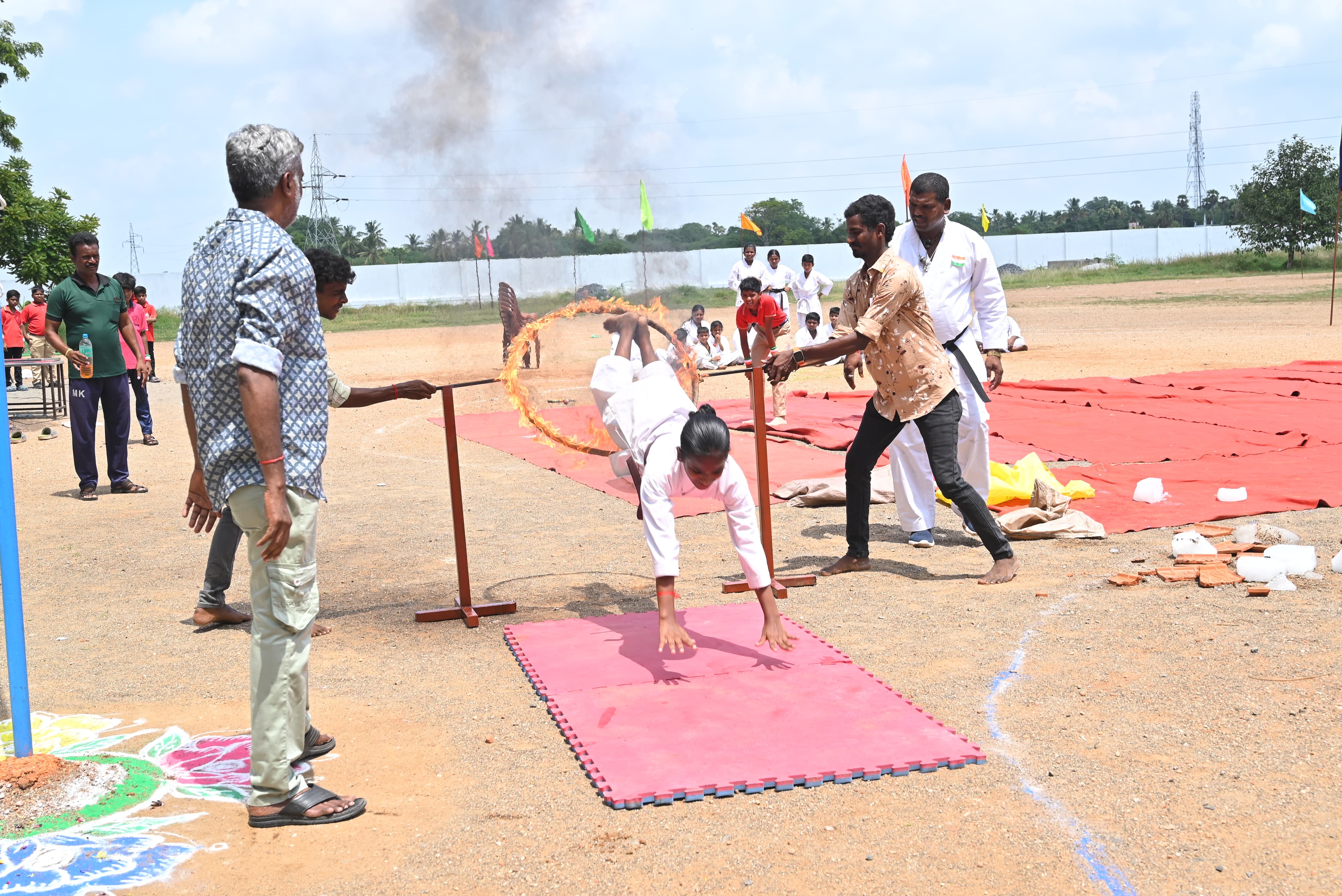 Dance performance at Sai Vidhyalaya